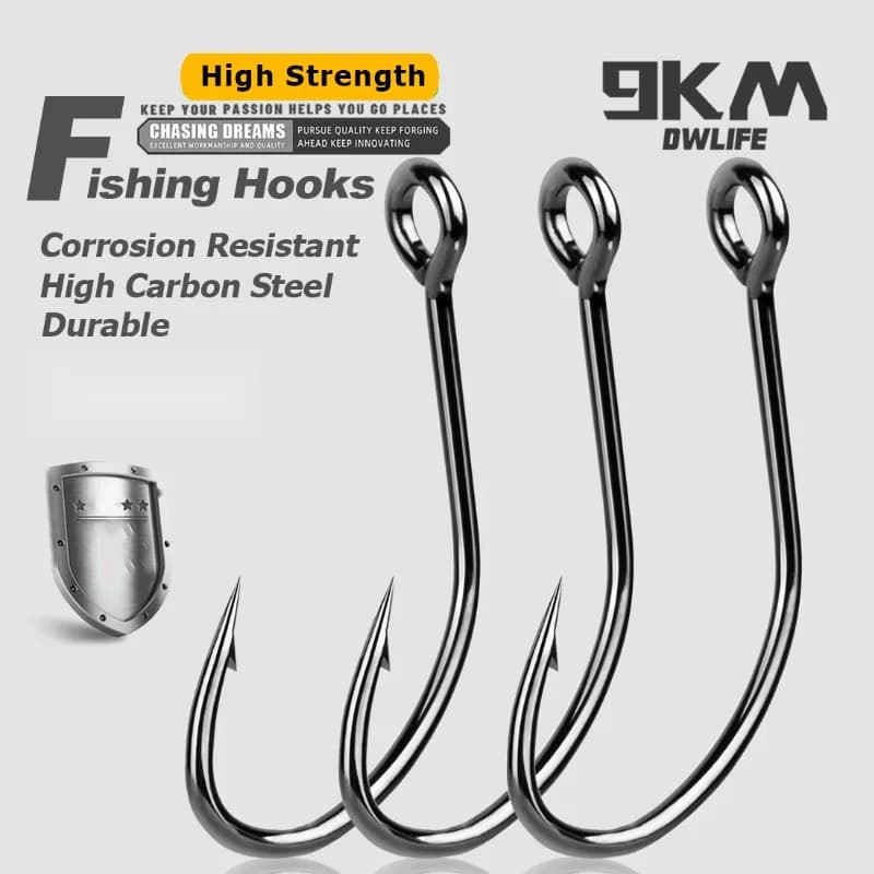 Enkroge til spinnere og blade baits, 50-200 stk