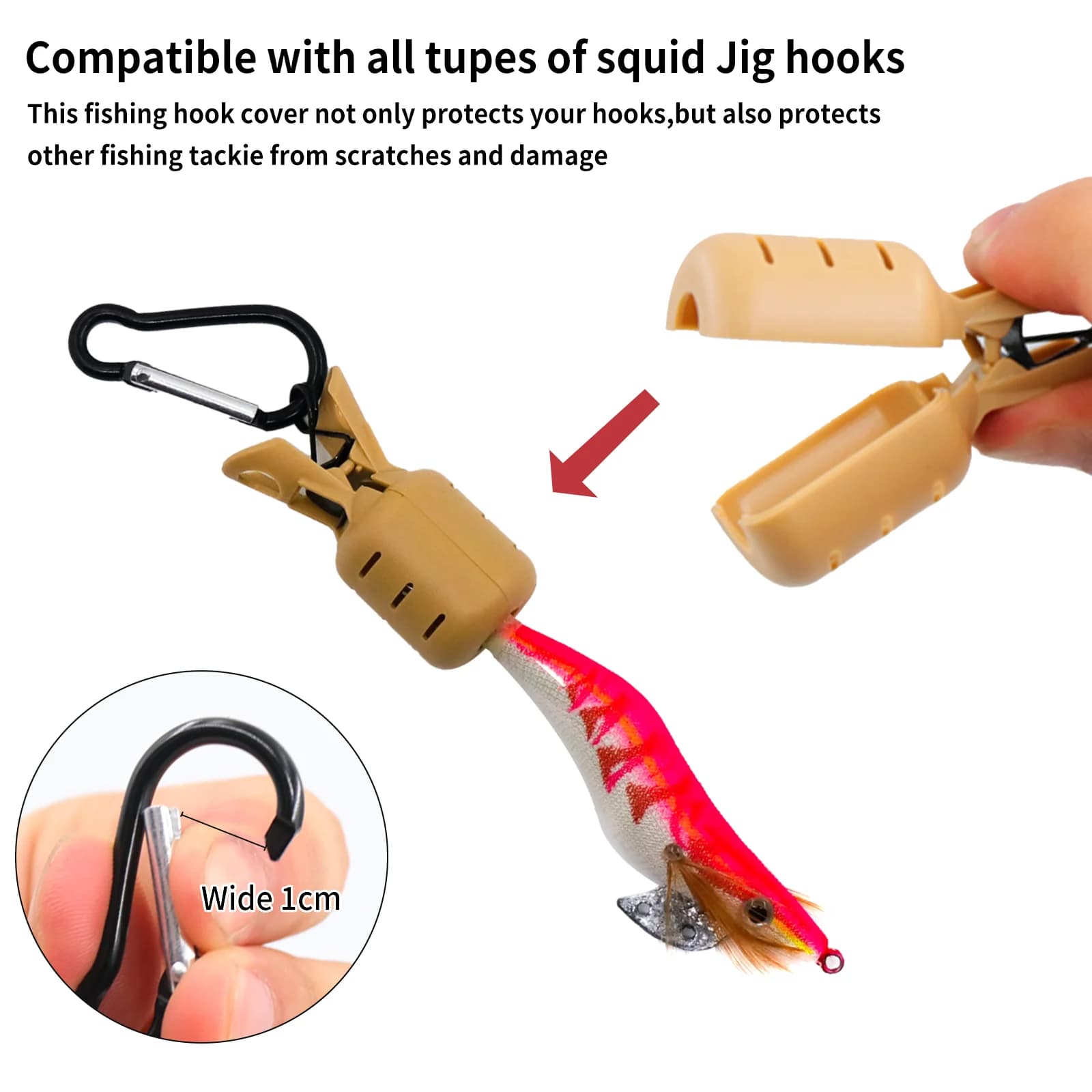 Squid Beskyttelseskit til Egi Kroge, 6 stk