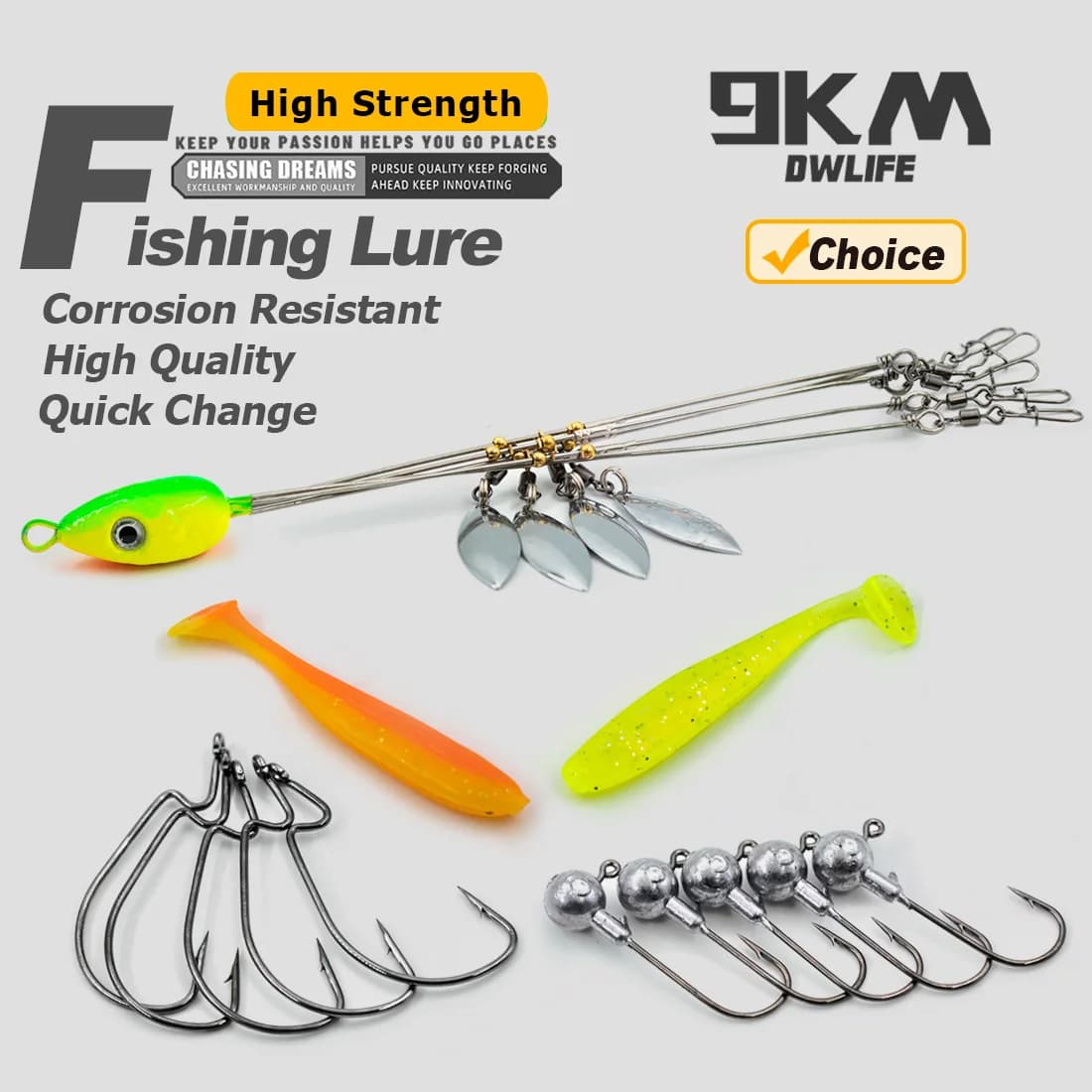 Alabama Rig paraply trolling-fiskegrej