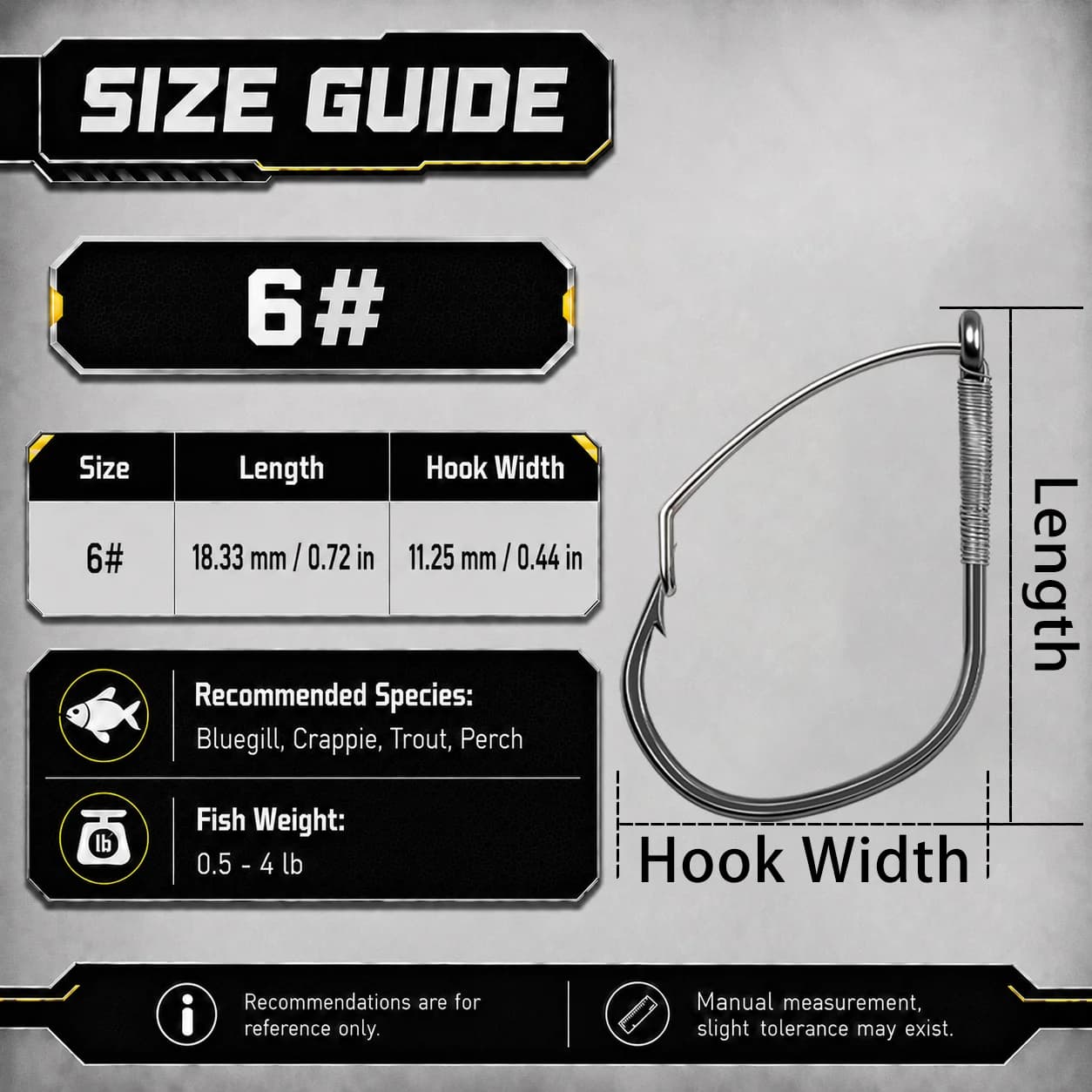50-200 stk ukrudtsfrie Wacky Rig V-bøjede kroge